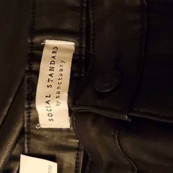 Sanctuary Social Standard Ankle Skinny Pants Size 14 - Picture 5 of 10